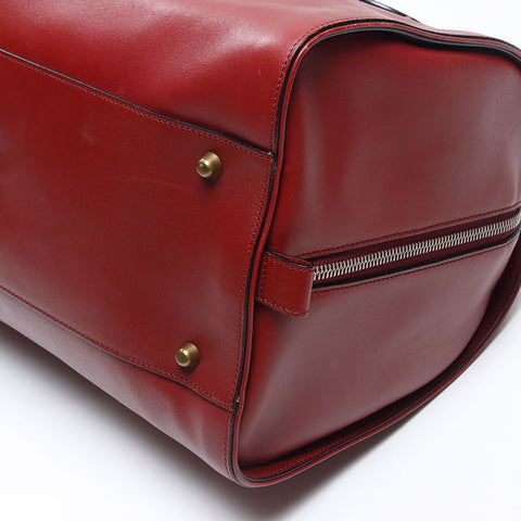 Chloe Paddington Leather Boston bag Brown WS14531
