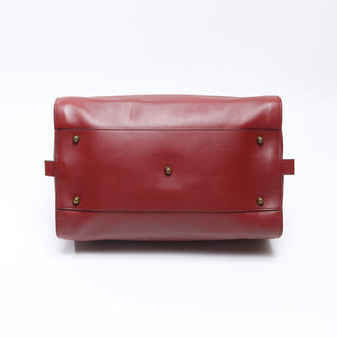 Chloe Paddington Leather Boston bag Brown WS14531