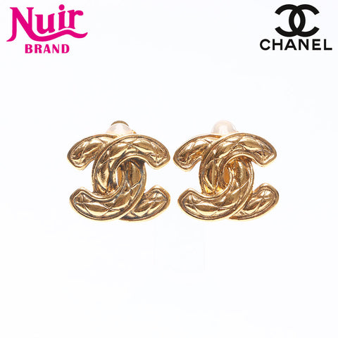 CHANEL COCO Mark Matrasse Earring gold WS14540