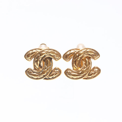 CHANEL COCO Mark Matrasse Earring gold WS14540