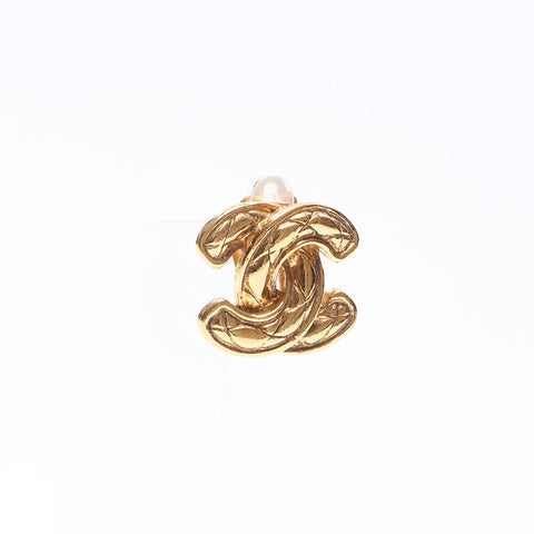 CHANEL COCO Mark Matrasse Earring gold WS14540