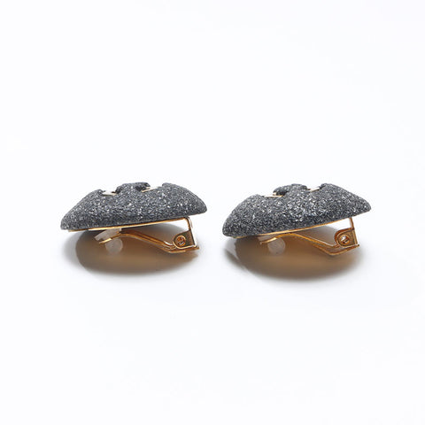 CHANEL 1994 COCO Mark Earring gold WS14541