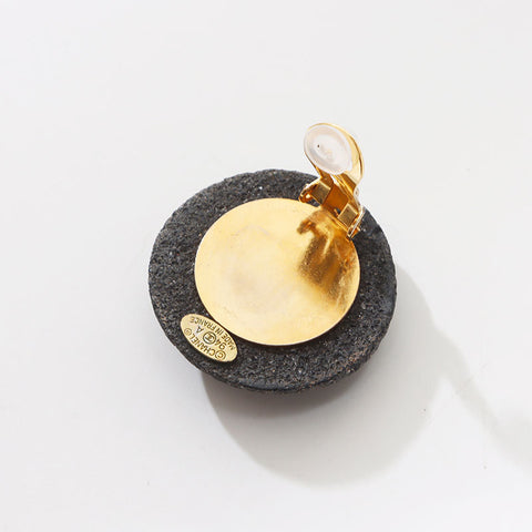 CHANEL 1994 COCO Mark Earring gold WS14541