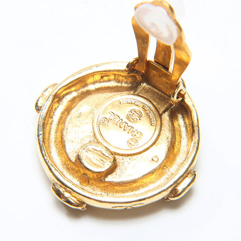 CHANEL COCO Mark Earring gold WS14542