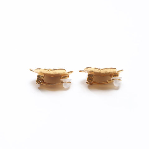CHANEL 1998 COCO Mark Earring gold WS14543