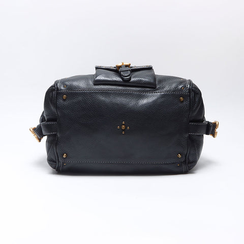 Chloe Leather Paddington Shoulder Bag black WS14546