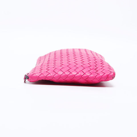 BOTTEGAVENETA INTRECCIATO pouch Clutch bag pink WS14548
