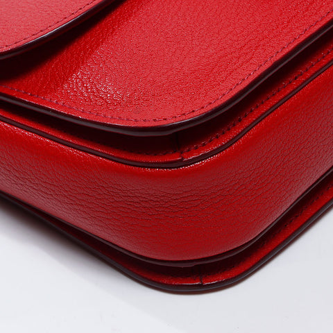 Miu Miu 2way Madras Shoulder Bag Shoulder Bag Red WS14552