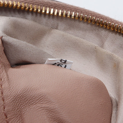 Miu Miu Matelasse mini pouch Handbag beige WS14553