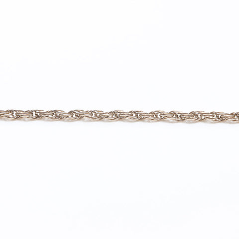 CHANEL B18P COCO Mark Pearl 2018 Necklace Silver WS14559