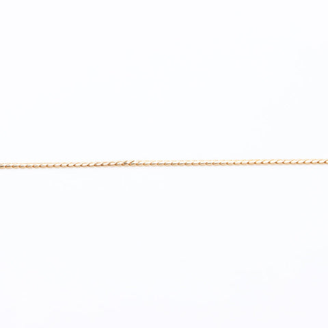 Christian Dior CD logo Necklace gold WS14562