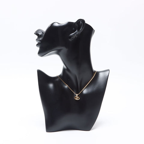 Christian Dior CD logo Necklace gold WS14562