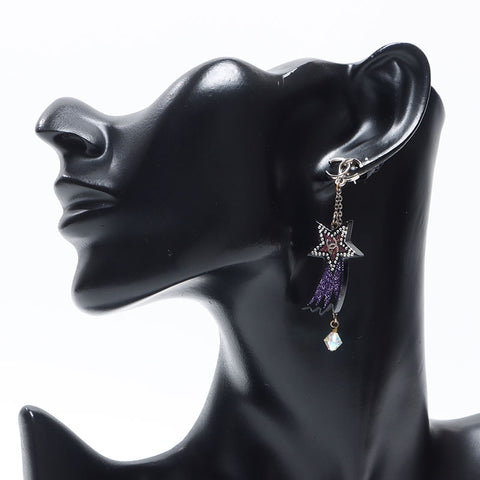 CHANEL 2017 17K Stars Pierce Silver WS14571