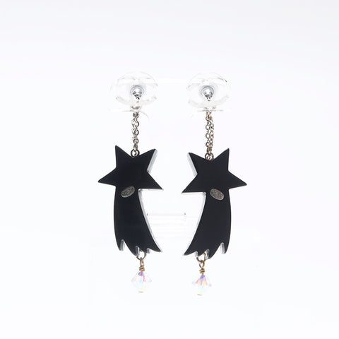 CHANEL 2017 17K Stars Pierce Silver WS14571