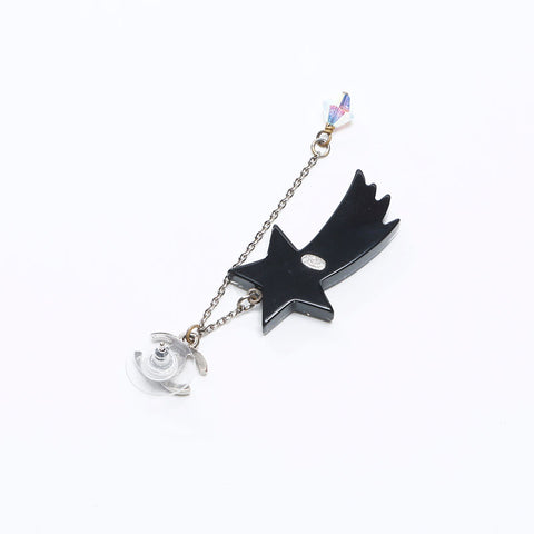 CHANEL 2017 17K Stars Pierce Silver WS14571