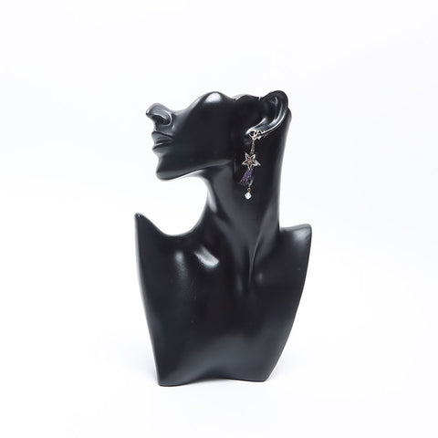 CHANEL 2017 17K Stars Pierce Silver WS14571