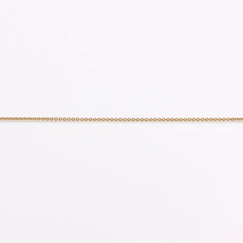 Christian Dior CD logo Necklace gold WS14581