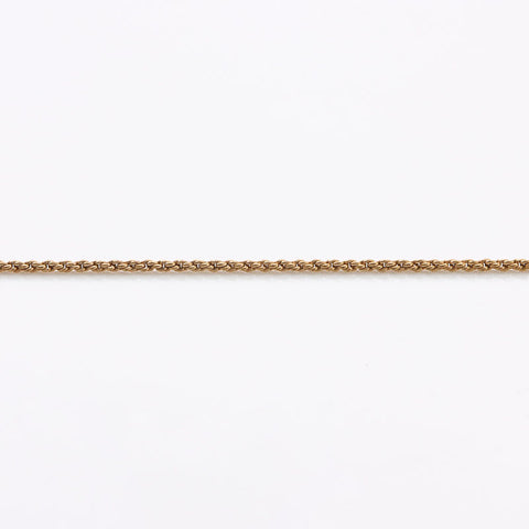 Christian Dior CD logo Necklace gold WS14584