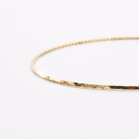 Christian Dior CD logo Necklace gold WS14589
