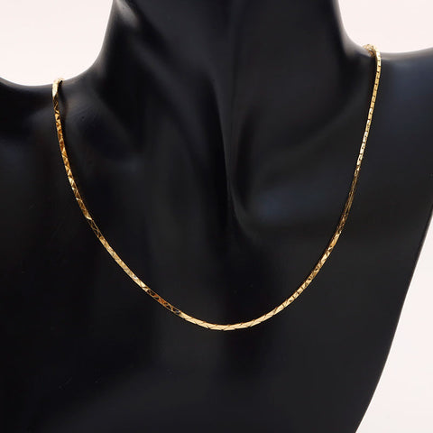 Christian Dior CD logo Necklace gold WS14589