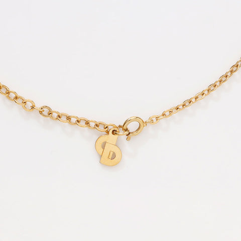 Christian Dior logo Necklace gold WS14590