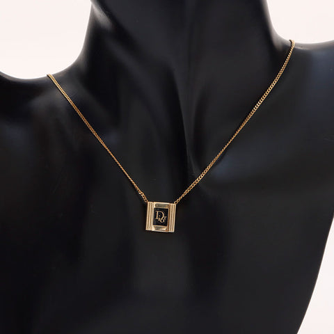 Christian Dior logo Necklace gold WS14592