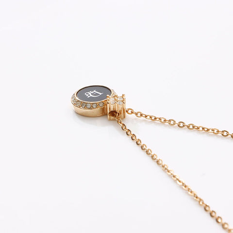 クリスチャンディオール Christian Dior ロゴ ネックレス ゴールド WS14593