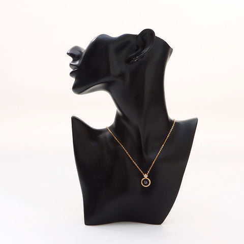 クリスチャンディオール Christian Dior ロゴ ネックレス ゴールド WS14593