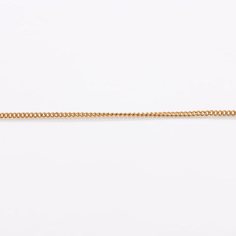 Christian Dior Rhinestone Necklace gold WS14596