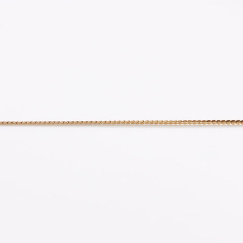 Christian Dior Rhinestone Necklace gold WS14597