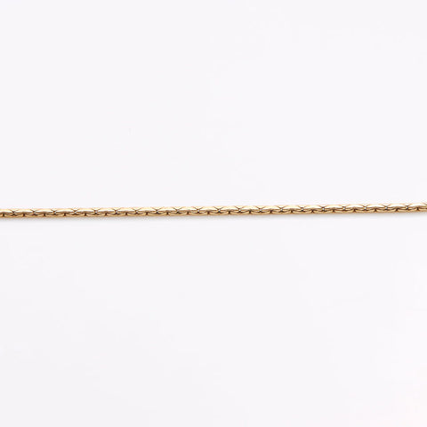 Christian Dior Heart rhinestone Necklace gold WS14609