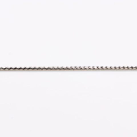 Christian Dior CD logo Necklace Silver WS14611