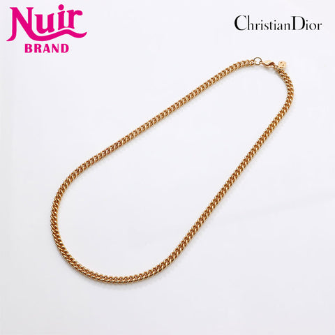 Christian Dior Chain Necklace gold WS14614