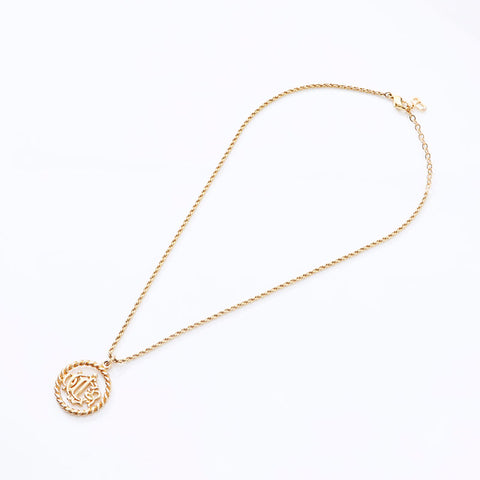 Christian Dior logo Necklace gold WS14615