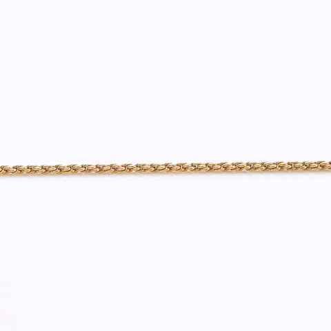 クリスチャンディオール Christian Dior ロゴ ネックレス ゴールド WS14615