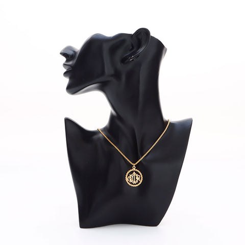 クリスチャンディオール Christian Dior ロゴ ネックレス ゴールド WS14615