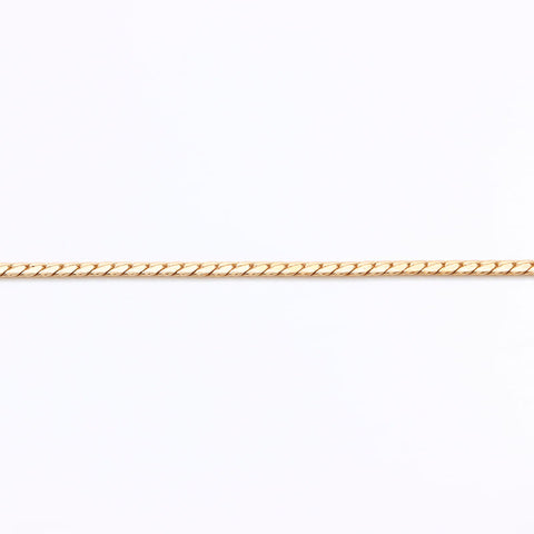 Christian Dior Rhinestone Necklace gold WS14617