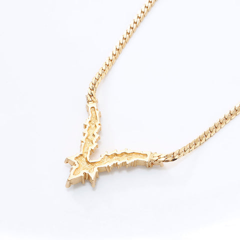 Christian Dior Rhinestone Necklace gold WS14617