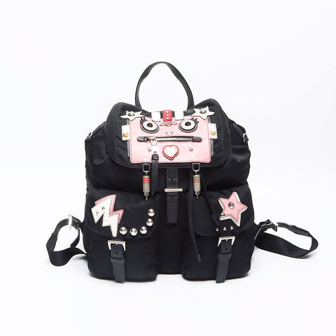 PRADA robot Backpack Â· Daypack black WS14628