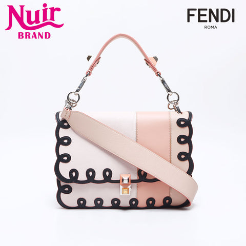 フェンディ FENDI キャナイ 2way ショルダーバッグ ピンク WS14631