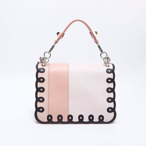 フェンディ FENDI キャナイ 2way ショルダーバッグ ピンク WS14631
