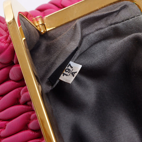 Miu Miu Materasse Clutch bag pink WS14641