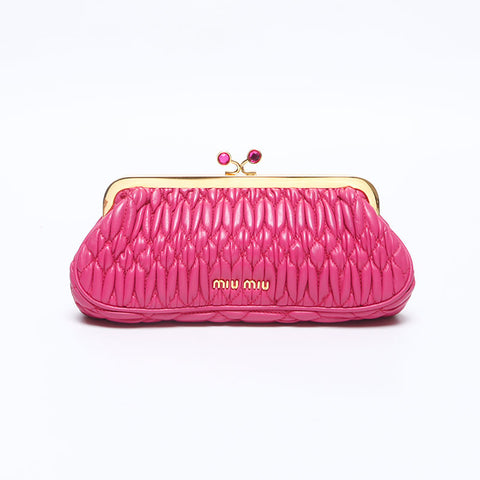 Miu Miu Materasse 手拿包 粉色 WS14641
