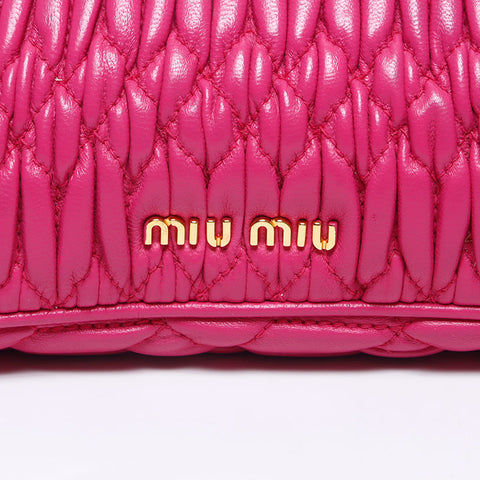Miu Miu Materasse Clutch bag pink WS14641