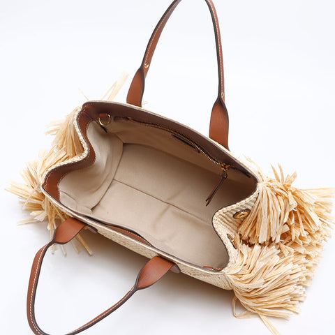 Miu Miu Basket bag 2way Shoulder Bag beige WS14642