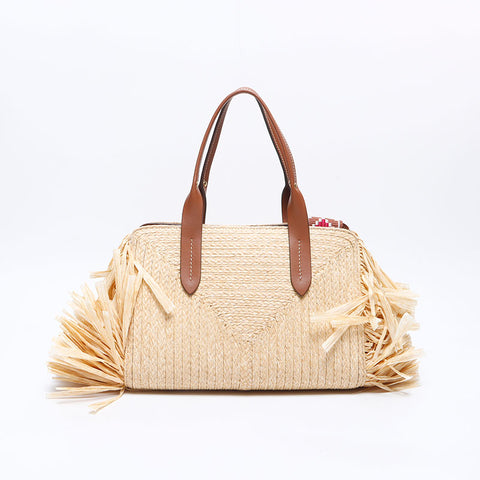 Miu Miu Basket bag 2way Shoulder Bag beige WS14642