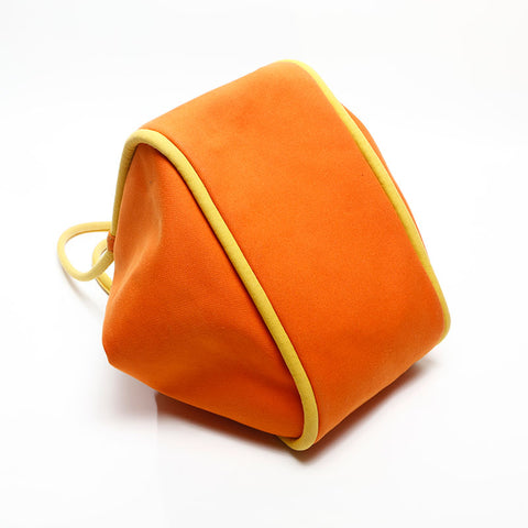 HERMES Sacbag GM Canvas Tote Bag Orange WS14643