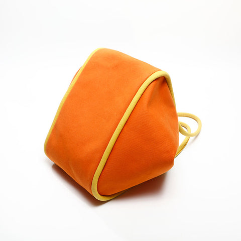 HERMES Sacbag GM Canvas Tote Bag Orange WS14643