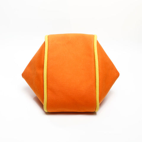 HERMES Sacbag GM Canvas Tote Bag Orange WS14643