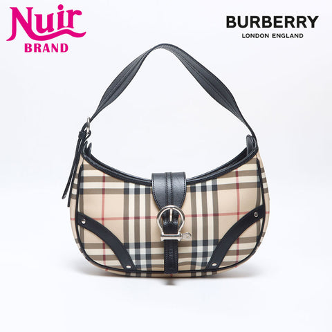 バーバリー BURBERRY ノバチェック ショルダーバッグ ベージュ WS14647